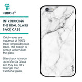 Modern White Marble Glass case for iPhone 6S