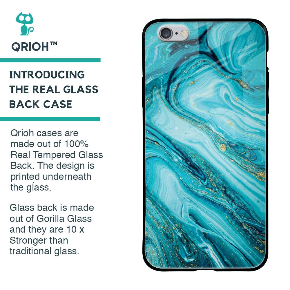Ocean Marble Glass Case for iPhone 6S