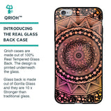 Floral Mandala Glass Case for iPhone 6S
