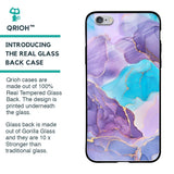 Alcohol ink Marble Glass Case for iPhone 6S