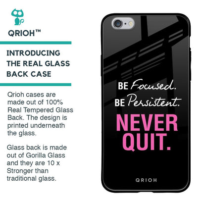 Be Focused Glass case for iPhone 6S