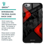 Modern Camo Abstract Glass Case for iPhone 6S