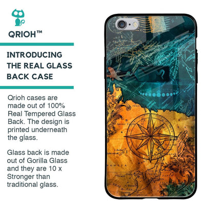 Architecture Map Glass Case for iPhone 6S