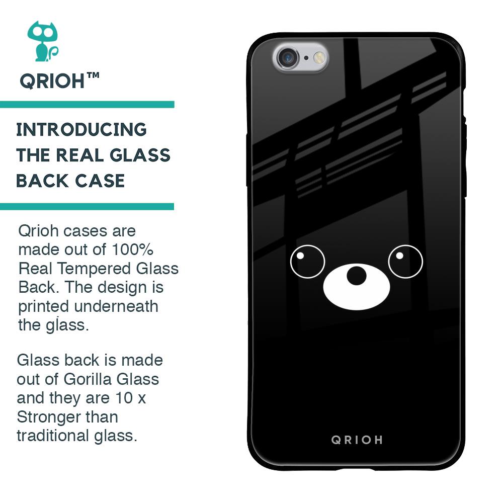 Cute Bear Glass Case for iPhone 6S