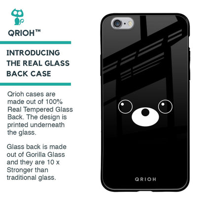 Cute Bear Glass Case for iPhone 6S