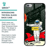 Astronaut on Mars Glass Case for iPhone 6S
