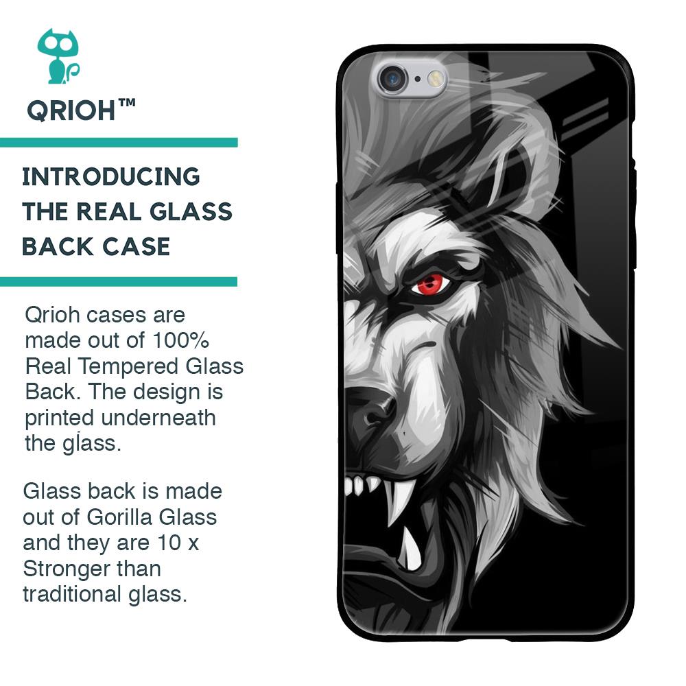 Wild Lion Glass Case for iPhone 6S