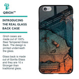 Geographical Map Glass Case for iPhone 6S