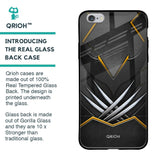 Black Warrior Glass Case for iPhone 6S