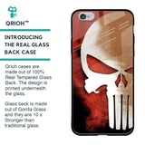 Red Skull Glass Case for iPhone 6S