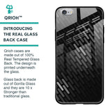 Dark Abstract Pattern Glass Case For iPhone 6S