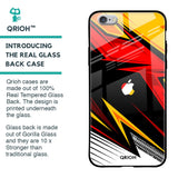 Race Jersey Pattern Glass Case For iPhone 6S