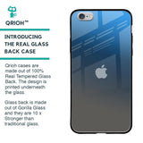 Blue Grey Ombre Glass Case for iPhone 6S