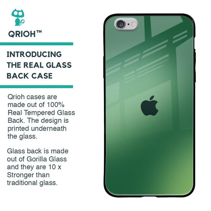 Green Grunge Texture Glass Case for iPhone 6S