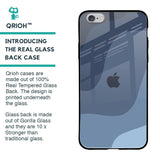 Navy Blue Ombre Glass Case for iPhone 6S