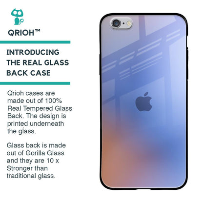 Blue Aura Glass Case for iPhone 6S
