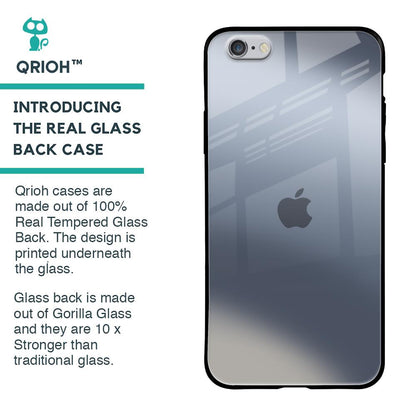 Space Grey Gradient Glass Case for iPhone 6S