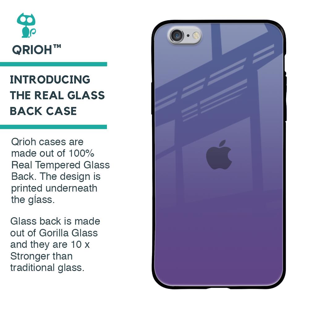 Indigo Pastel Glass Case For iPhone 6S
