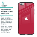 Solo Maroon Glass case for iPhone 6S