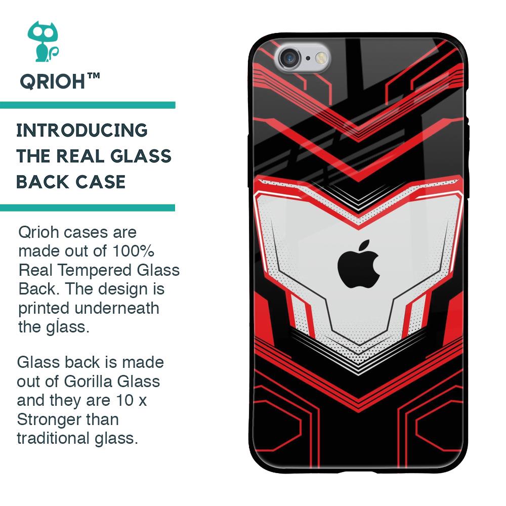 Quantum Suit Glass Case For iPhone 6S