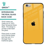 Fluorescent Yellow Glass case for iPhone 6S