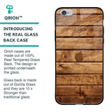 Wooden Planks Glass Case for iPhone 6S