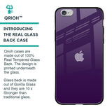Dark Purple Glass Case for iPhone 6S