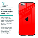 Blood Red Glass Case for iPhone 6S