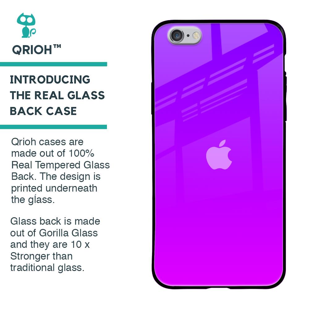 Purple Pink Glass Case for iPhone 6S