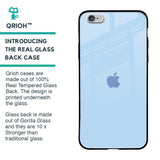 Pastel Sky Blue Glass Case for iPhone 6S