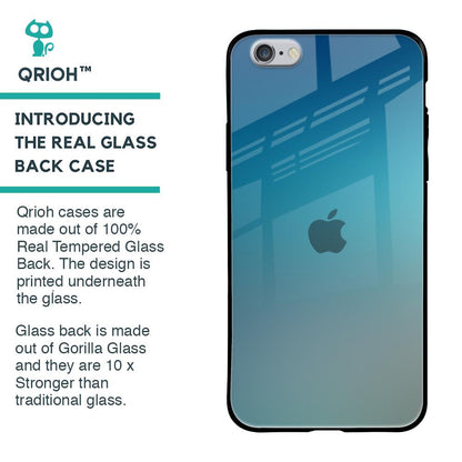 Sea Theme Gradient Glass Case for iPhone 6S