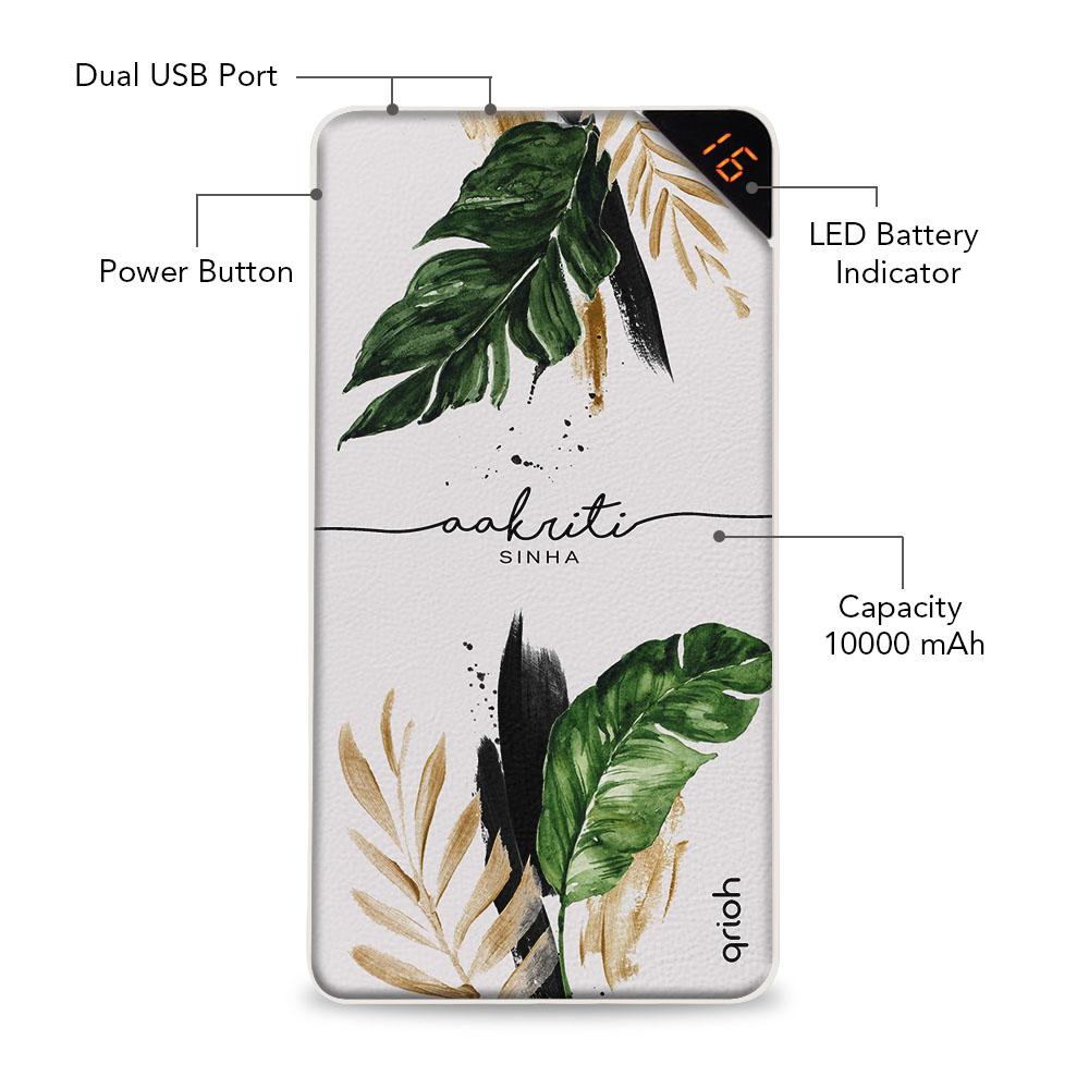 Seascape Shrub Customized Power Bank