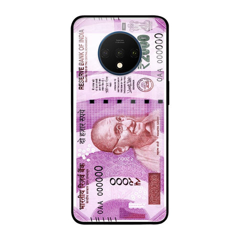 Stock Out Currency OnePlus 7T Glass Back Cover Online