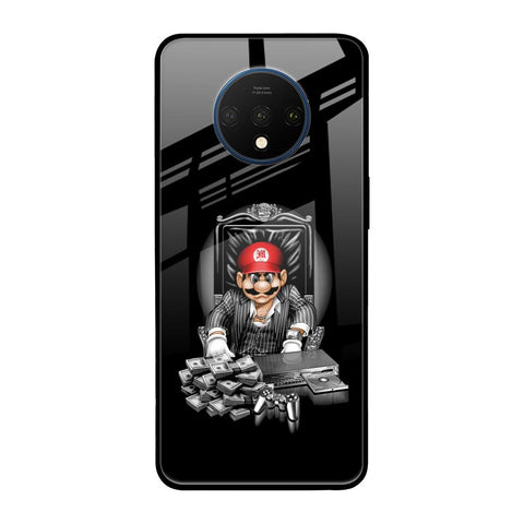 Dark Secret OnePlus 7T Glass Back Cover Online