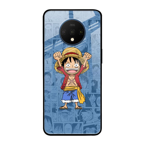 Chubby Anime OnePlus 7T Glass Back Cover Online