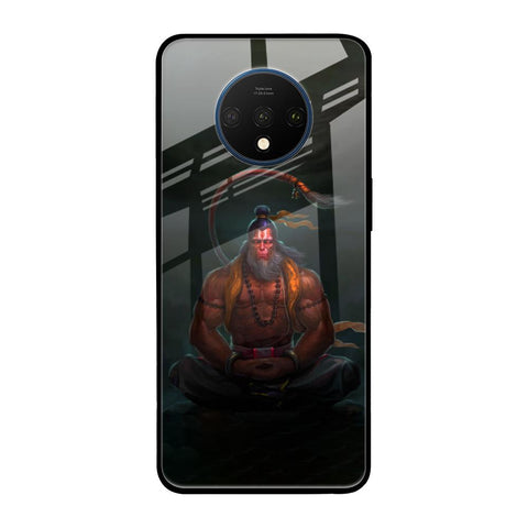 Lord Hanuman Animated OnePlus 7T Glass Back Cover Online