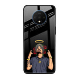 Punjabi Singer Poster OnePlus 7T Glass Back Cover Online