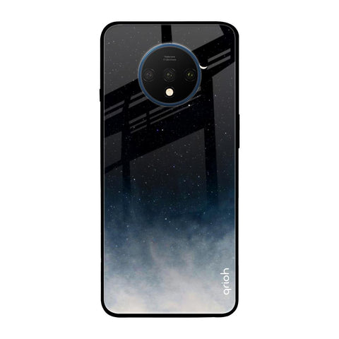 Black Aura OnePlus 7T Glass Back Cover Online
