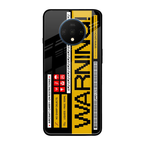 Aircraft Warning OnePlus 7T Glass Back Cover Online