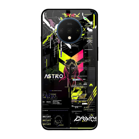 Astro Glitch OnePlus 7T Glass Back Cover Online