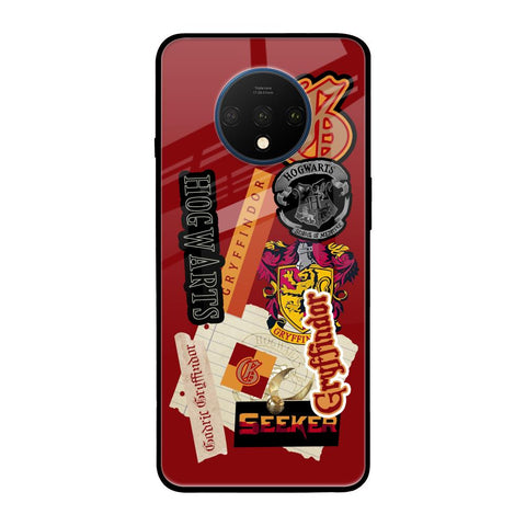 Gryffindor OnePlus 7T Glass Back Cover Online