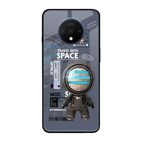 Space Travel OnePlus 7T Glass Back Cover Online