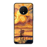 Sunset Vincent OnePlus 7T Glass Back Cover Online