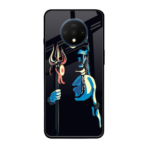 Mahakal OnePlus 7T Glass Back Cover Online