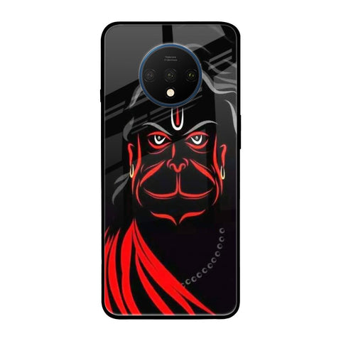 Lord Hanuman OnePlus 7T Glass Back Cover Online