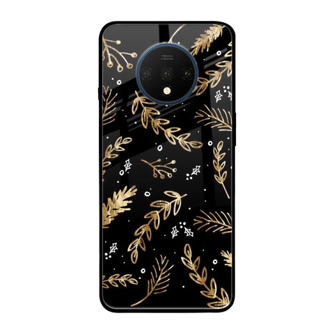 Autumn Leaves OnePlus 7T Glass Back Cover Online