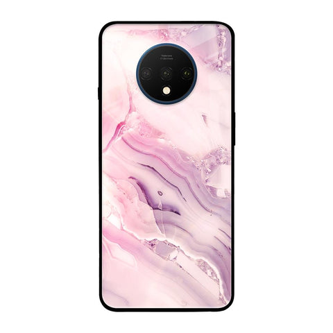 Diamond Pink Gradient OnePlus 7T Glass Back Cover Online