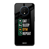 Daily Routine OnePlus 7T Glass Back Cover Online