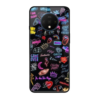 Accept The Mystery OnePlus 7T Glass Back Cover Online