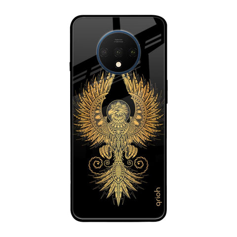 Mythical Phoenix Art OnePlus 7T Glass Back Cover Online
